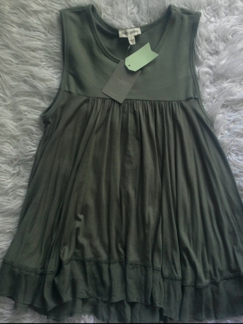 NWT Anthropologie Liberty Garden Swing Tank